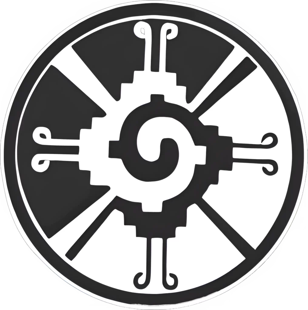 Image of the Mayan Hunab Ku Symbol